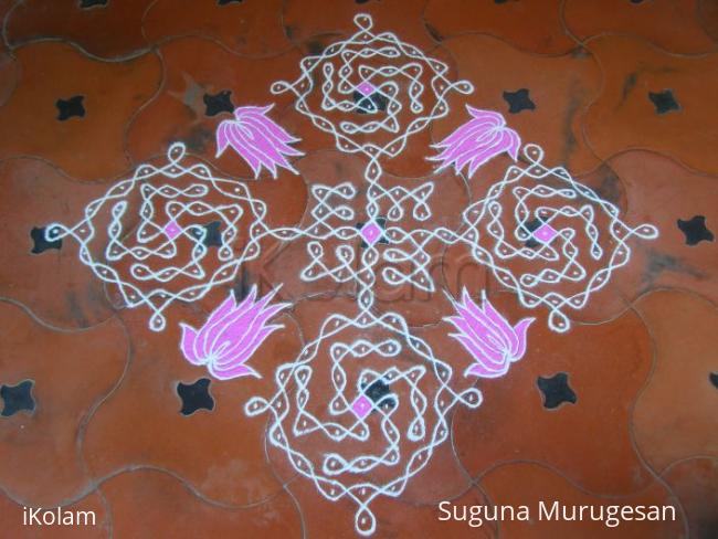 Rangoli: chikku kolam Rangoli: chikku kolam