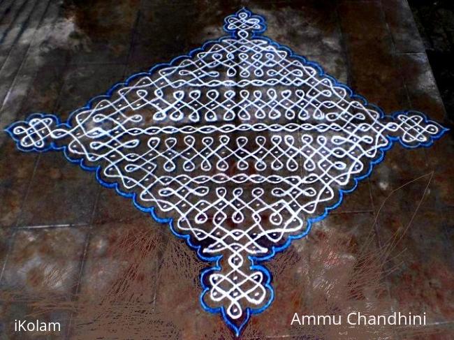 Rangoli: Dotted kolam Rangoli: Dotted kolam