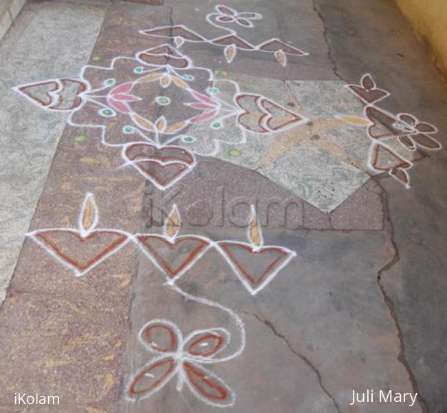Rangoli: dotted kolam 42 Rangoli: dotted kolam 42