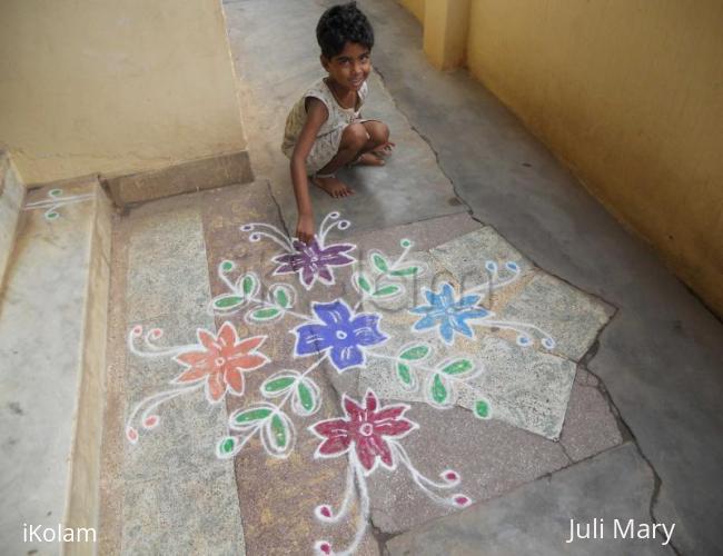Rangoli: dotted kolam 30 Rangoli: dotted kolam 30