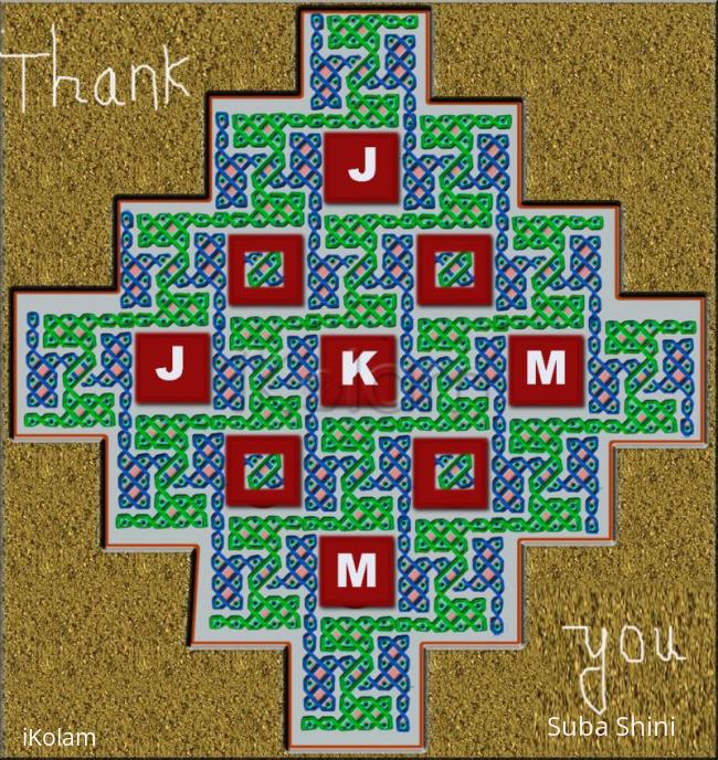 Rangoli: Thanks giving kolam Rangoli: Thanks giving kolam