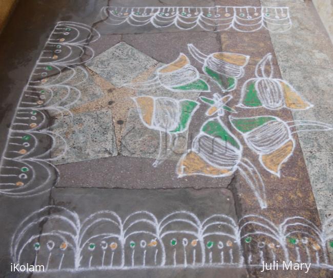 Rangoli: dotted kolam 40