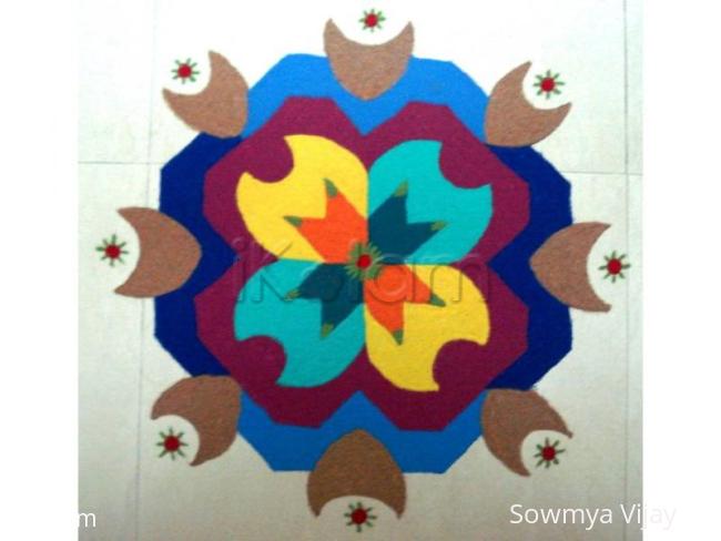 Rangoli: Margazhi kolam-2 Rangoli: Margazhi kolam-2