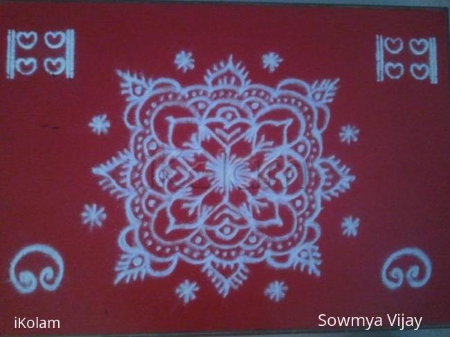 Rangoli: Mini Kolam-9 Rangoli: Mini Kolam-9