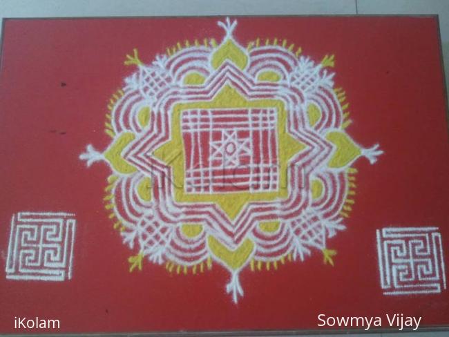 Rangoli: Mini Kolam-3
