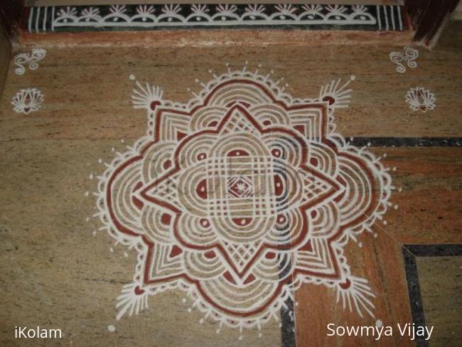 Rangoli: Friday kolam 