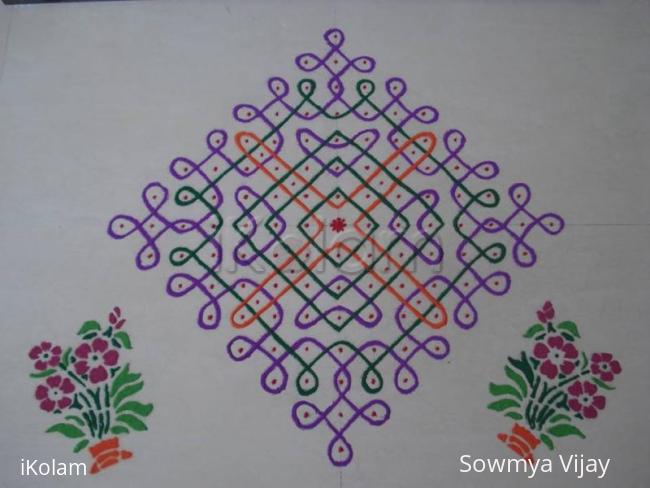 Rangoli: 15-1 kolam Rangoli: 15-1 kolam