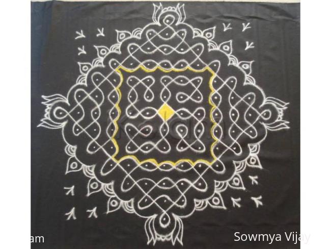 Rangoli: 85 dot rangoli-1 Rangoli: 85 dot rangoli-1
