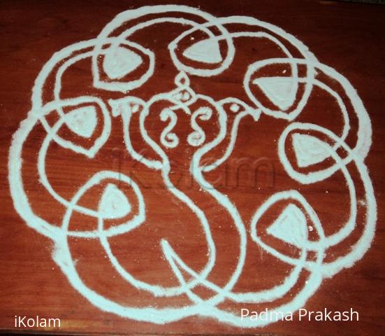 Rangoli: Nagabandha