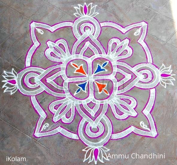 Rangoli: AADI  3rd VELLI KOLAM