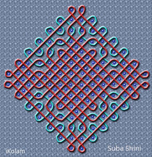 Rangoli: sikku kolam1