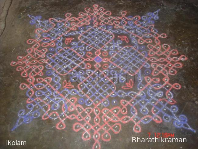 Rangoli: sikku kolam32