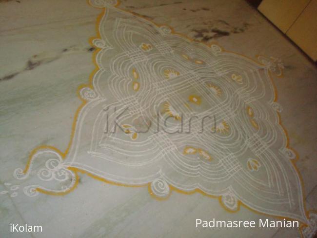 Rangoli: Vinayakar chaturthi kolam