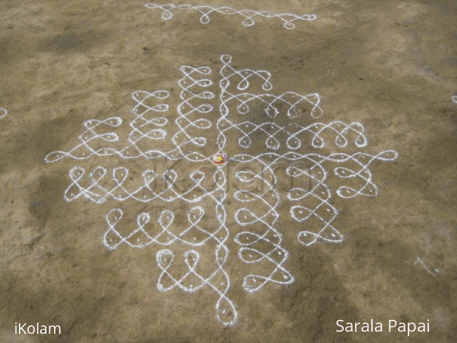Rangoli: Muggu - 1 Rangoli: Muggu - 1