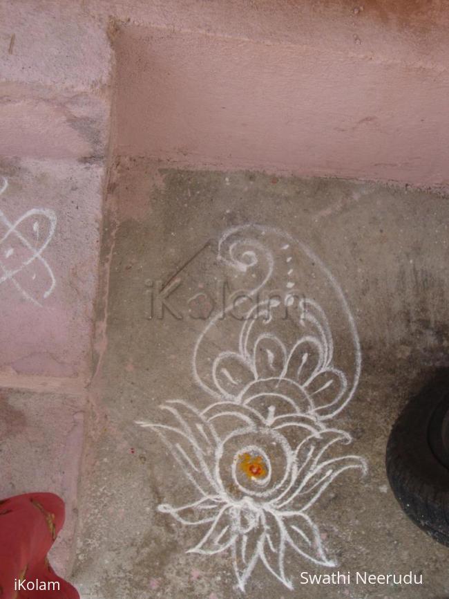 Rangoli: freehand