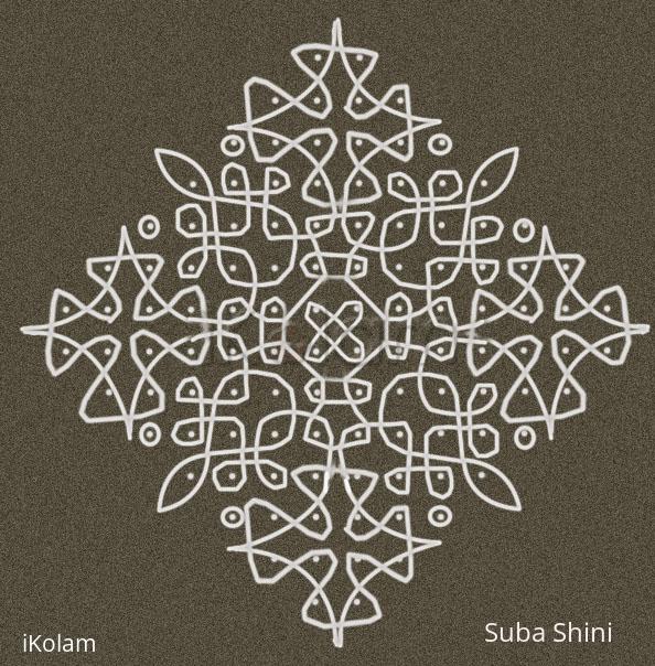 Rangoli: copy cat kolam Rangoli: copy cat kolam