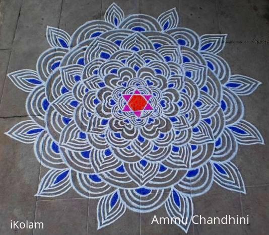 Rangoli: NAVARATHRI DAY-5 Rangoli: NAVARATHRI DAY-5