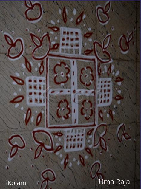 Rangoli: maakolam 1