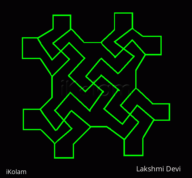 Rangoli: Computer Kolam