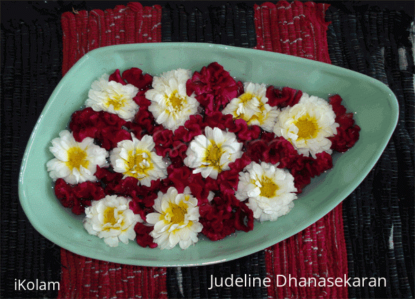 Rangoli: Poo Kolam Rangoli: Poo Kolam