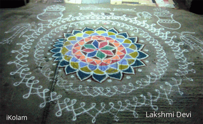 Rangoli: Pongal Rangoli