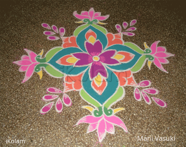 Rangoli: Apartment rangoli Rangoli: Apartment rangoli
