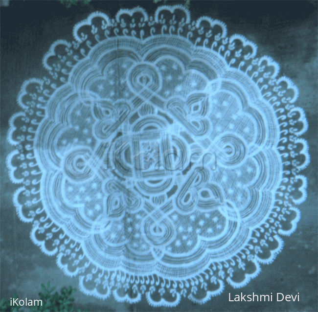 Rangoli: Snowflake Lace Tablecloth Rangoli: Snowflake Lace Tablecloth