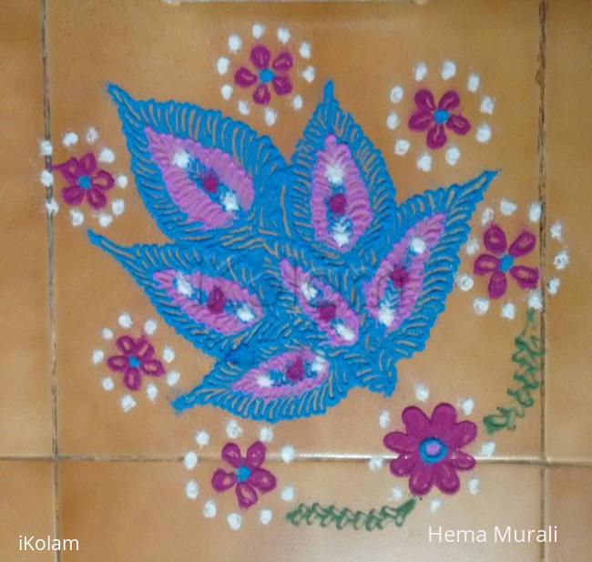 Rangoli: Navarathri kolam