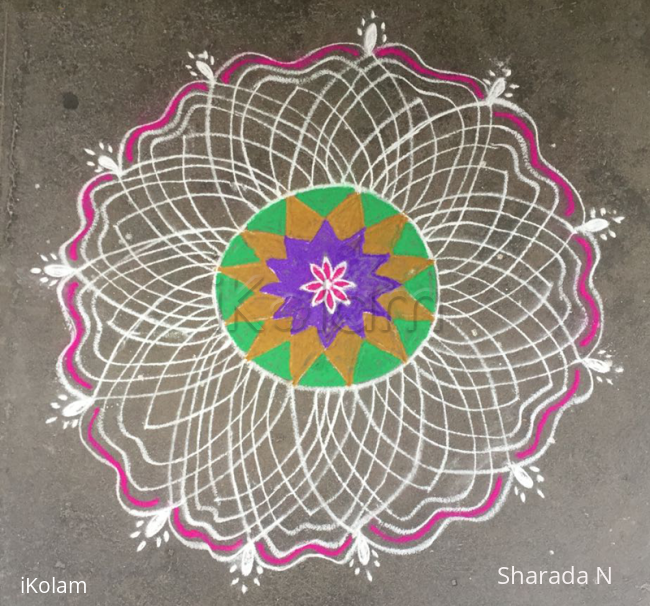 Rangoli: Freehand Margazhi