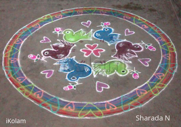 Rangoli: Dotted and Freehand