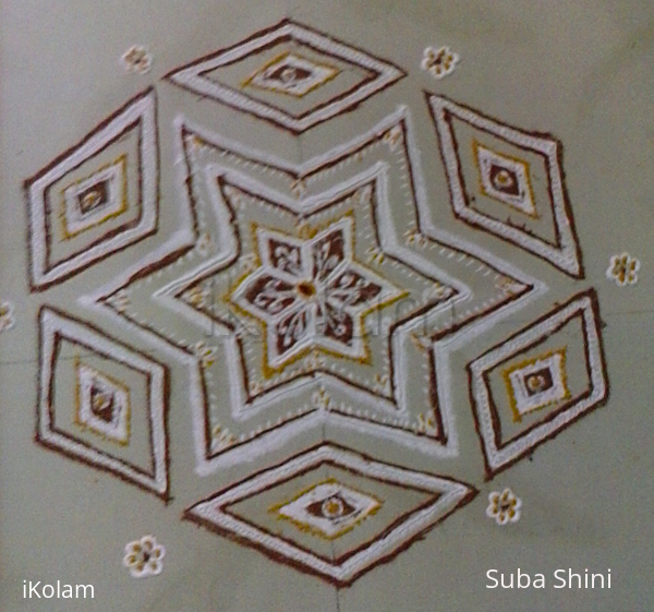 Rangoli: Dotted kolam