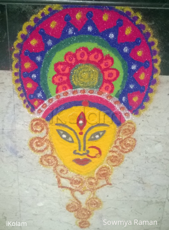 Rangoli: Vijaya Dasami Rangoli 