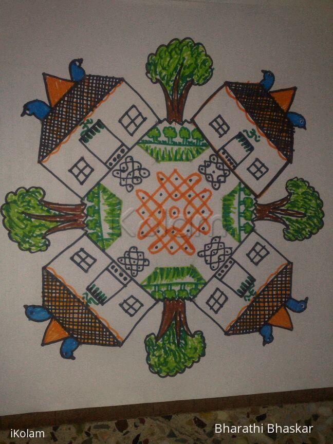Rangoli: House rangoli