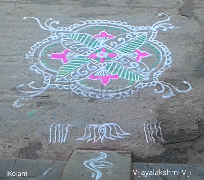 Rangoli: daily kolam Rangoli: daily kolam
