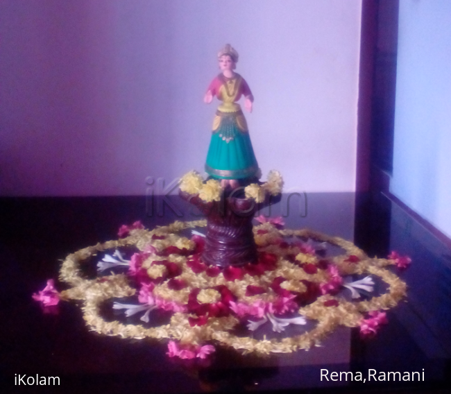 Rangoli: Poo kolam