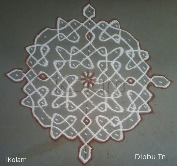 Rangoli: Chikku kolam