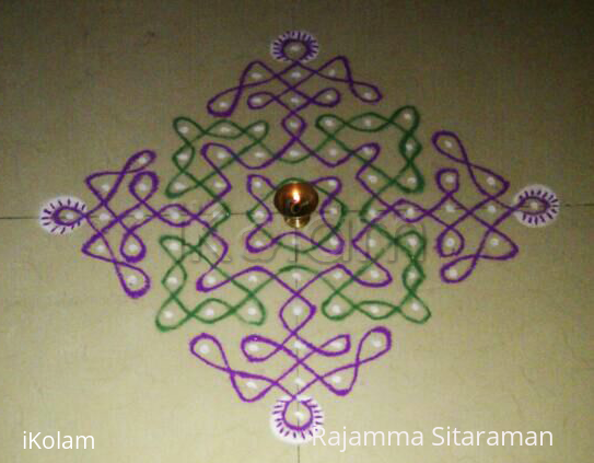 Rangoli: Chikku kolam