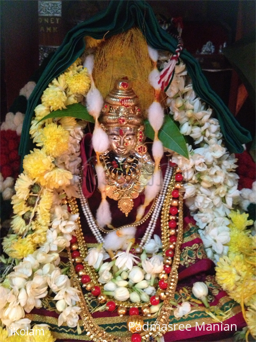 Rangoli: Varalakshmi vratham