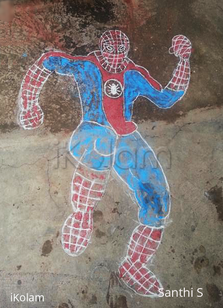 Rangoli: Spiderman