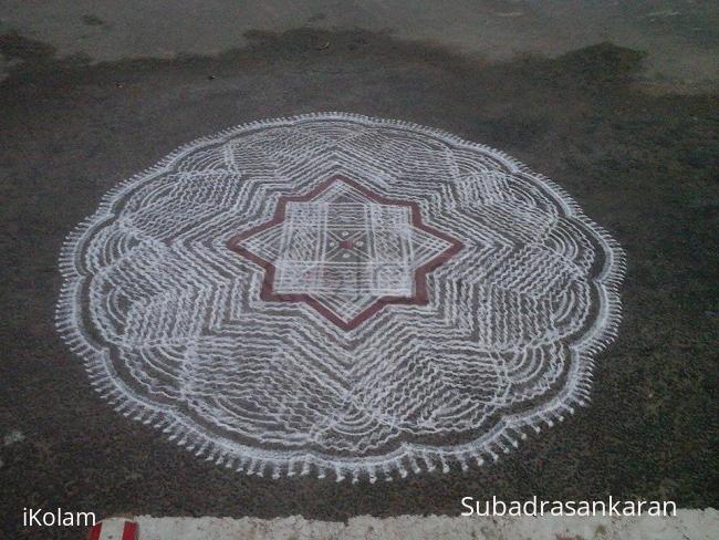 Rangoli: Freehand rangoli
