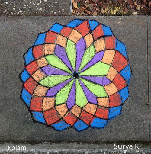 Rangoli: Adi velli rangoli Rangoli: Adi velli rangoli
