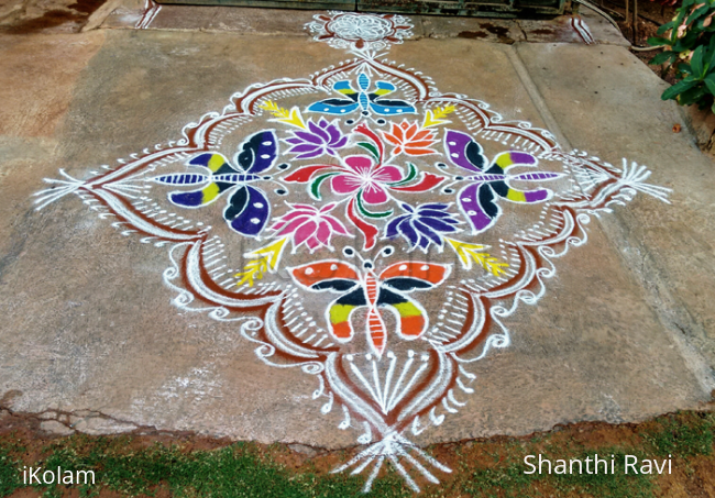 Rangoli: ugadi rangoli