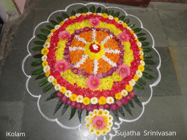 Rangoli: Onam Pookalam