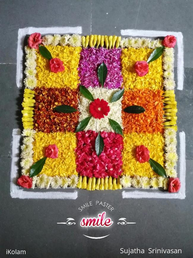 Rangoli: Onam pookalam