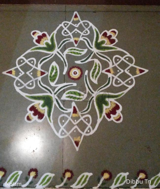 Rangoli: fusion maakolam