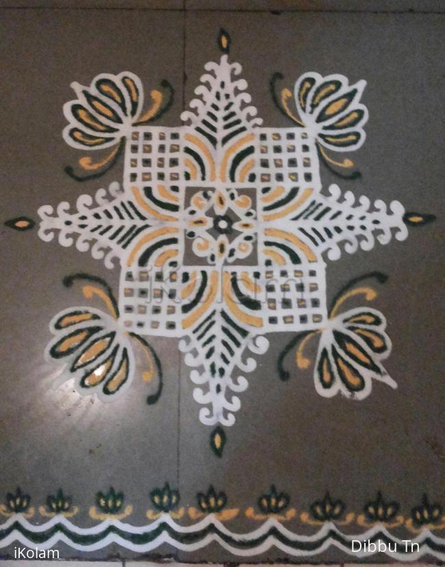 Rangoli: colorful maakolam