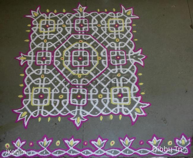 Rangoli: Margazhi Day 13 Podikolam