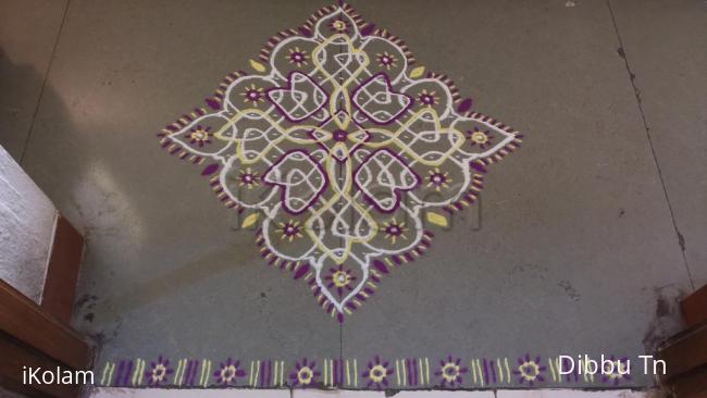 Rangoli: Margazhi Day 15 Podikolam Rangoli: Margazhi Day 15 Podikolam