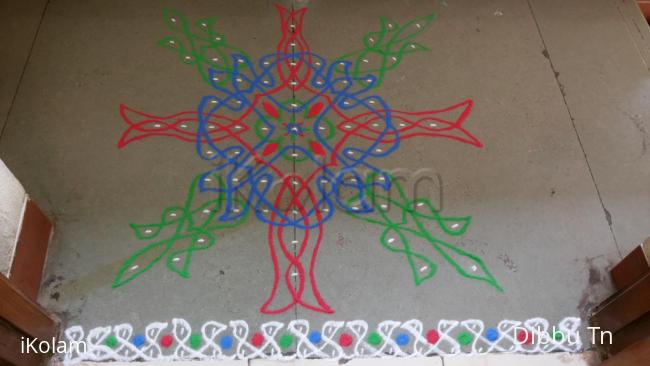 Rangoli: Margazhi Day 22 Podikolam Rangoli: Margazhi Day 22 Podikolam