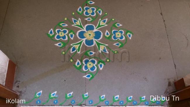 Rangoli: Margazhi Day 23 Podikolam